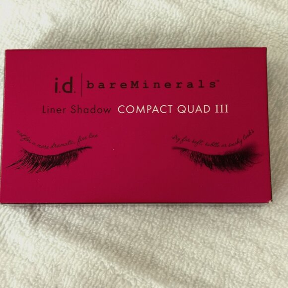 bareMinerals Liner Shadow Compact Quad III Palette: Bon Bon Brocade Incense Luxe - Picture 1 of 10
